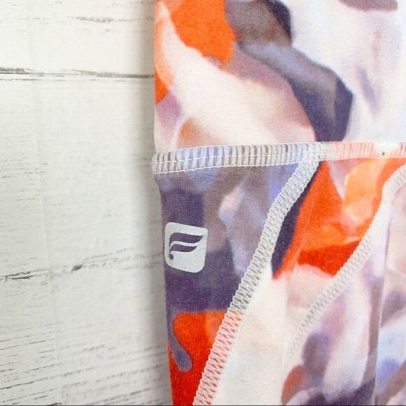 FABLETICS Stella High Rise Leggings Daydream Mesh Floral - Picture 7 of 13